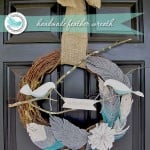 DIY Handmade Feather Wreath