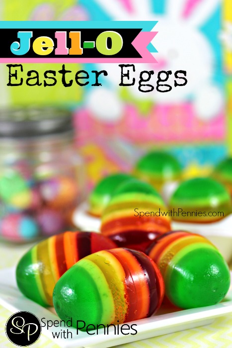 Easter Eggs Jell-O Molds