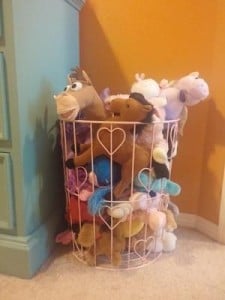 wall baskets for stuffed animals