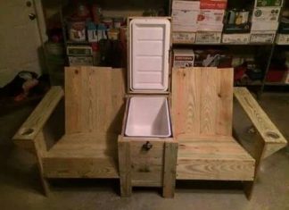 Build a Double Chair Bench with a Cooler