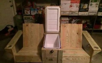 Build a Double Chair Bench with a Cooler