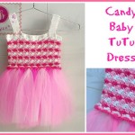 Crochet Candy baby tutu dress with free Pattern