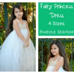 Crochet Fairy Princess Tutu Dress with Free Pattern