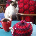 Crochet Granny Tea Cozy with free pattern