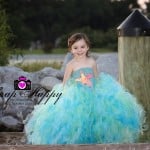 Crochet Mermaid Princess Tutu Dress with Free Pattern