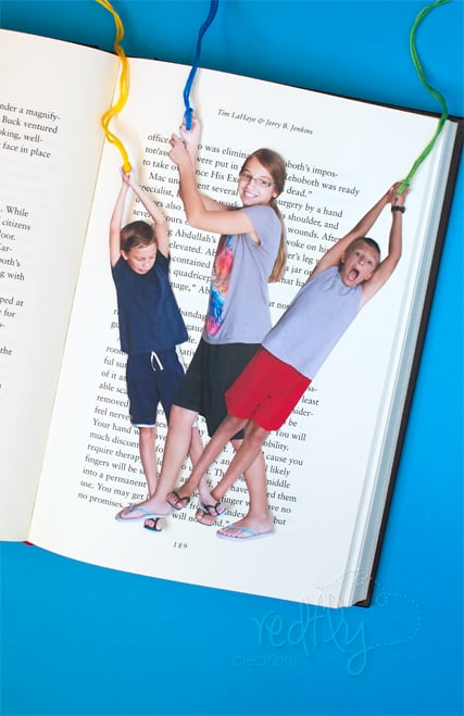 DIY Mothers Day Craft -Fun Photo Bookmarks