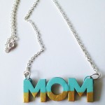 DIY Mothers Day Craft -Mom Necklace