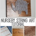 DIY Nursery String Art Tutorial