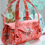 DIY Sewing Blossom Handbag:Shoulder Bag with Free Pattern