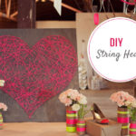 DIY String Heart for Wedding