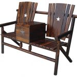 Double Bench With Cooler and Stars