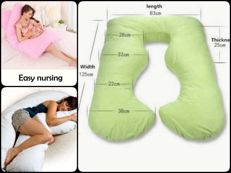 How to Make Your Own Pregnancy Back N Belly Contoured Body Pillow 