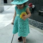 Lacy Shells Dress Free Crochet Pattern