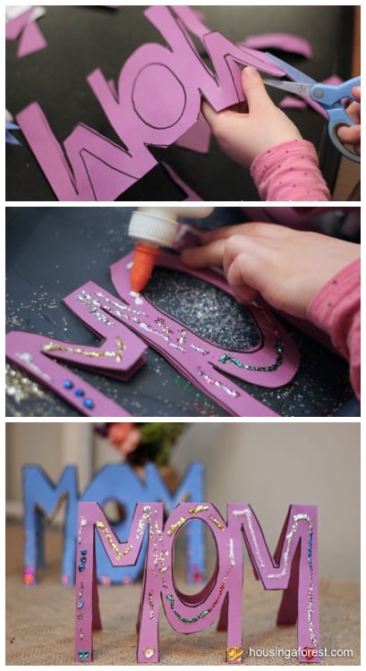 Mothers Day Craft for Kids-Simple Mothers Day Card for Kids