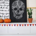 Skull String Art