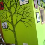 String Tree Wall Mural