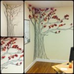 String Yarn Tree Art 1