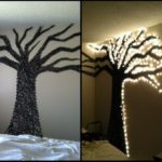 String tree wall art