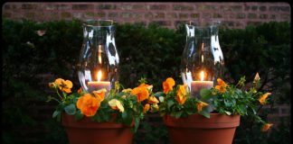 Terracotta Candle Planters