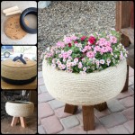 Turn An Old Tire Into A Gorgeous Planter