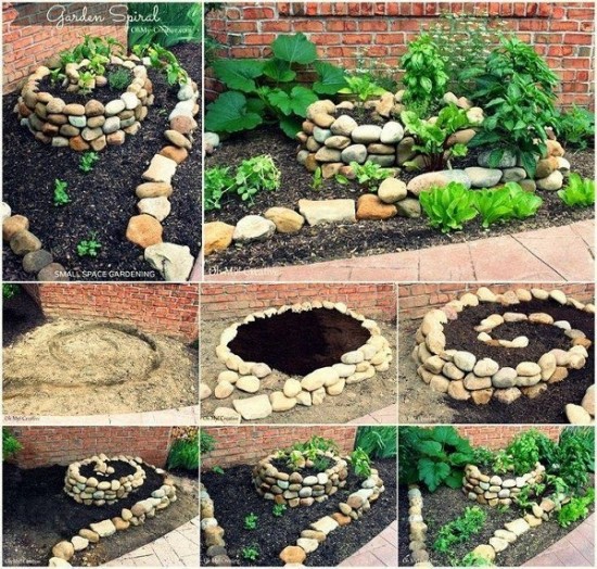 Spiral Herb Garden