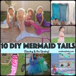 10 DIY Mermaid Tails (Sewing & No Sewing)