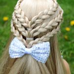 Fancy Little Girl Hairstyle with Braids