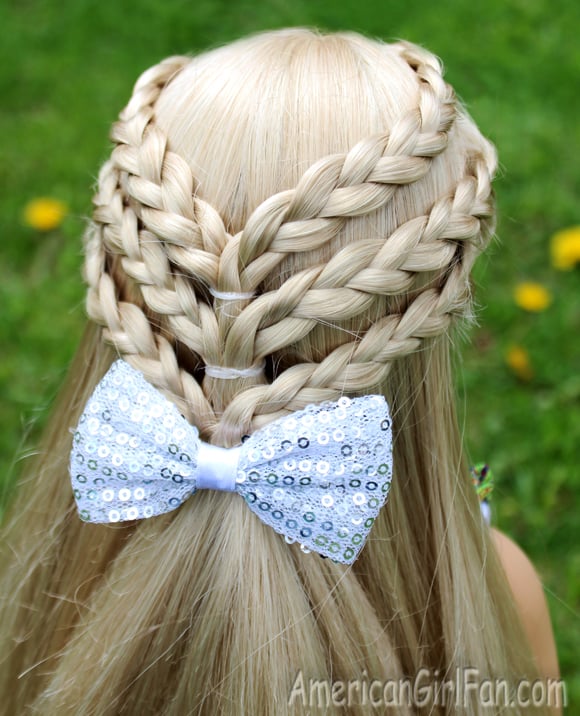 Fancy Little Girl Hairstyle with Braids