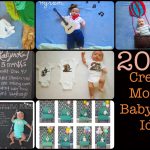20+ Creative Monthly Baby Photo Ideas m