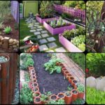 30+ DIY Garden Bed Edging Ideas