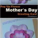 Creative DIY Mother’s Day Pop Up Flowers Card