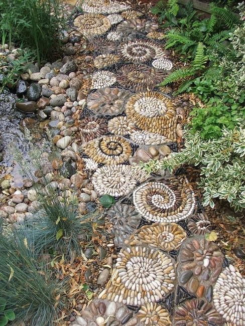 6 Cool Pebble Pathway Ideas for Your Garden
