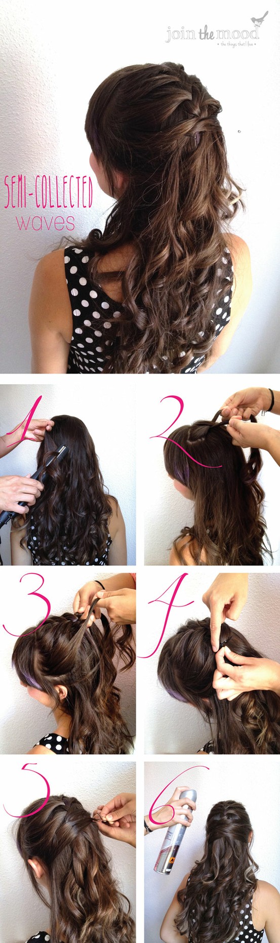A Collection of 20 Chic Hairstyles for All Occasions -- Semi Collected Waves Hairstyle
