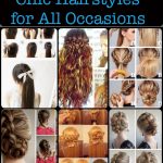 A Collection of 20 + Chic Hairstyles for All Occasions