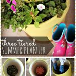 A Three Tiered Summer Planter