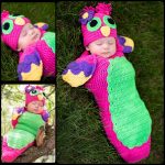 Baby Crochet Cocoon Owl Costume
