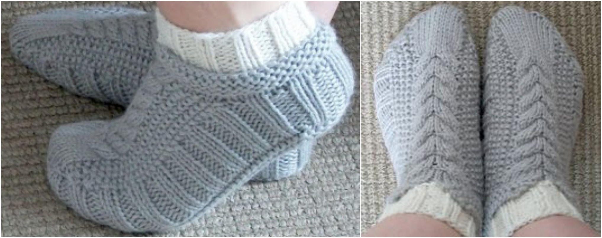 20+ DIY-Hausschuh-Strickmuster