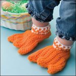 Crochet Duck Feet with Pattern