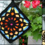 Crochet Fantastic Square Afghan Block with Free Pattern