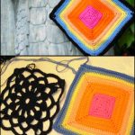 Crochet Fantastic Square Afghan Block with Free Pattern p