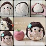 Crochet Hedgehogs with Free Pattern