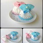 Crochet Mini Baby Shower Favors with Free Patterns