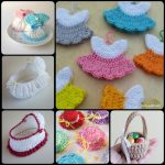 Crochet Mini Baby Shower Favors with Free Patterns