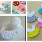 Crochet Mini Baby Shower Favors with Free Patterns