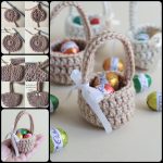 Crochet Mini Candy Basket