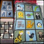 Crochet Zoo Blanket Base with Free Pattern