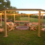 DIY Amazing Pergola and Fire Pit with Swings