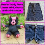 DIY Denim Teddy Bears –Jean Upcycle Idea