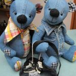 DIY Denim Teddy Bears –Jean Upcycle Idea