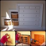 DIY Knee-Wall Dresser to Save Space